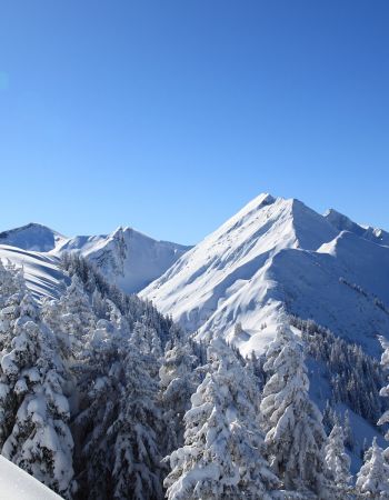 winter berge frauenkogel